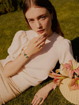 FLORA MALACHITE BRACELET