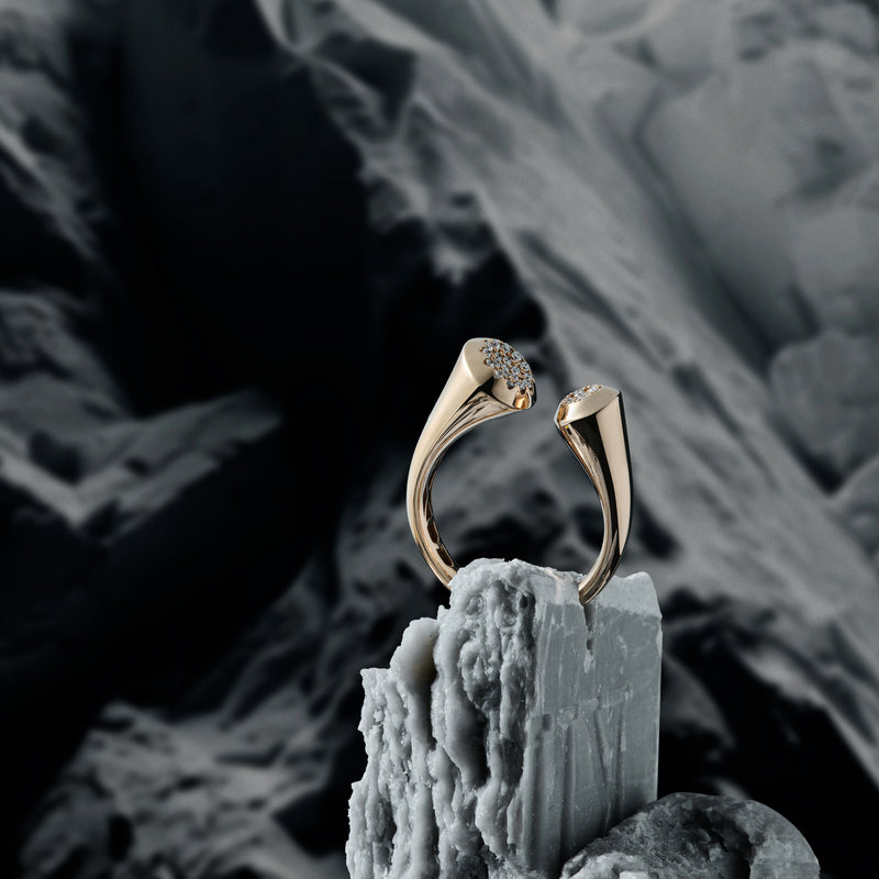 MOONKISSED CIRCULAR RING