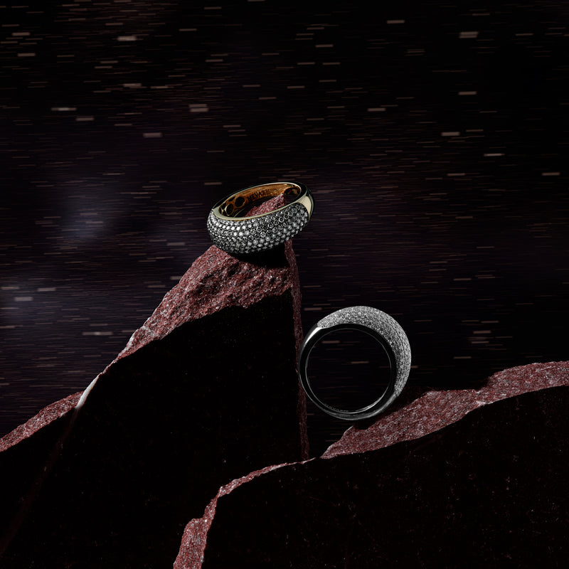 MOON GLOW BROWN DIAMOND RING