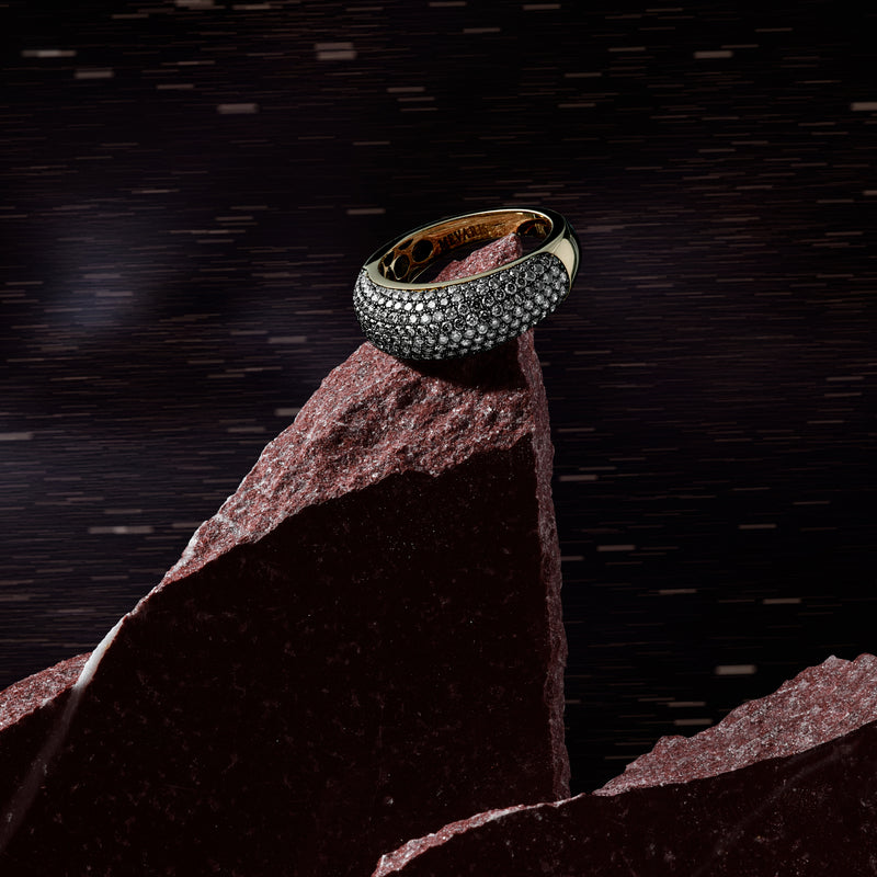 MOON GLOW BROWN DIAMOND RING