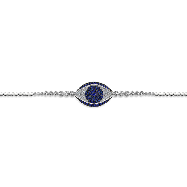 NAZAR MODERN SAPPHIRE EYE BRACELET