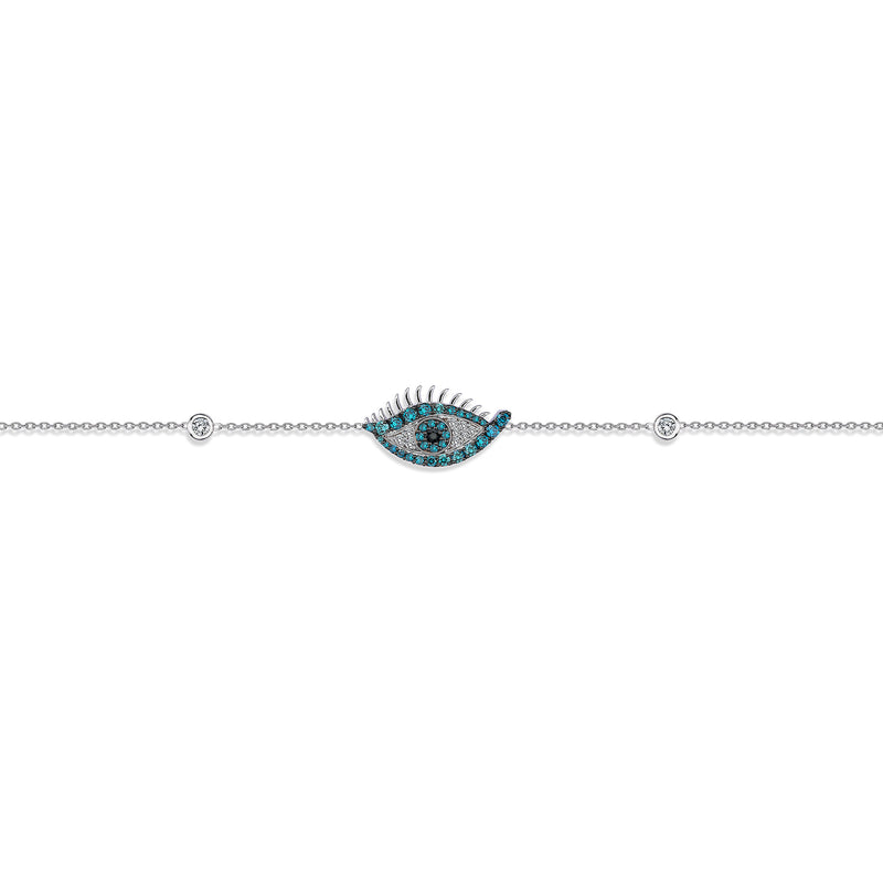 NAZAR FUTURA BLUE DIAMOND BRACELET