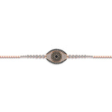 NAZAR MODERN BROWN DIAMOND EYE BRACELET