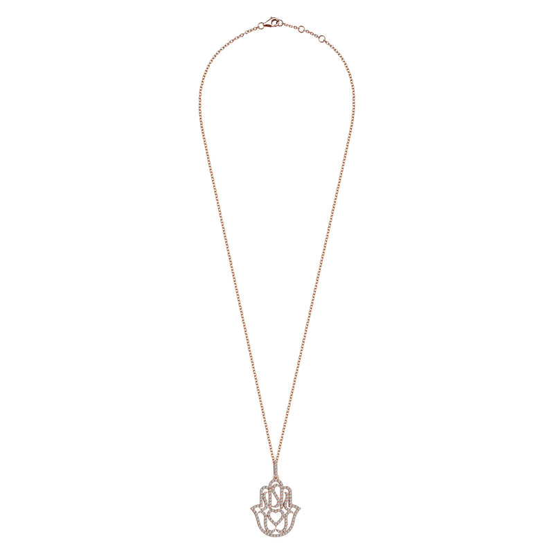 FATIMA NECKLACE UPWARD FACING