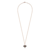 NAZAR FUTURA BROWN DIAMOND NECKLACE