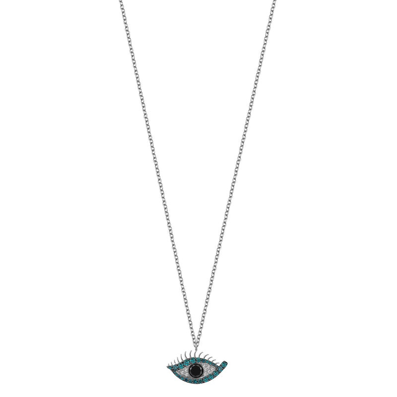 NAZAR FUTURA BLUE DIAMOND NECKLACE