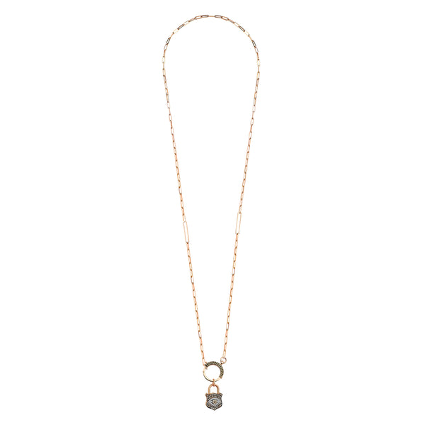 LOCK CHAIN NECKLACE