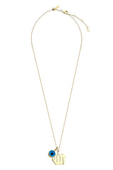 FAITH NECKLACE w/ NAZAR CHARM