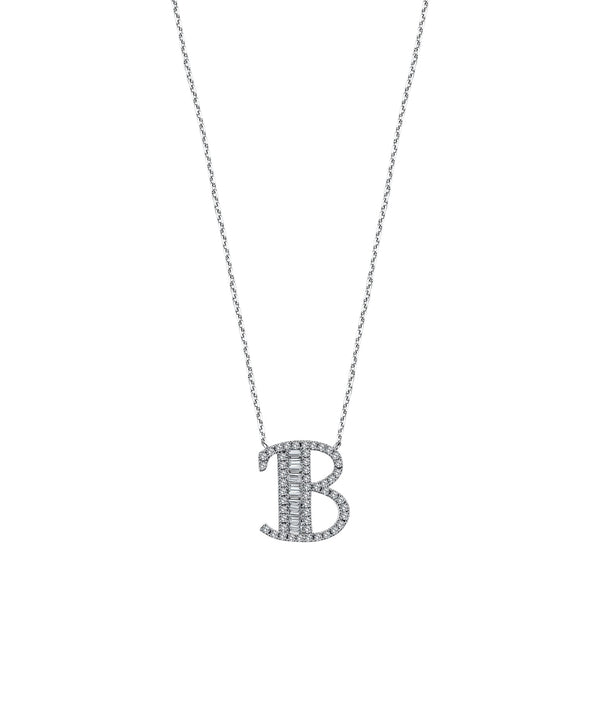 ALPHA "B" NECKLACE