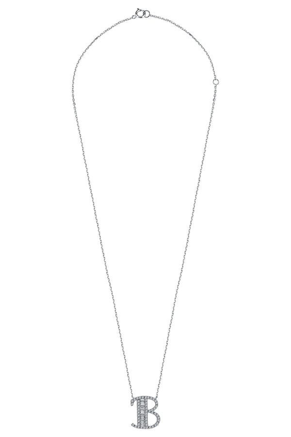 ALPHA "B" NECKLACE