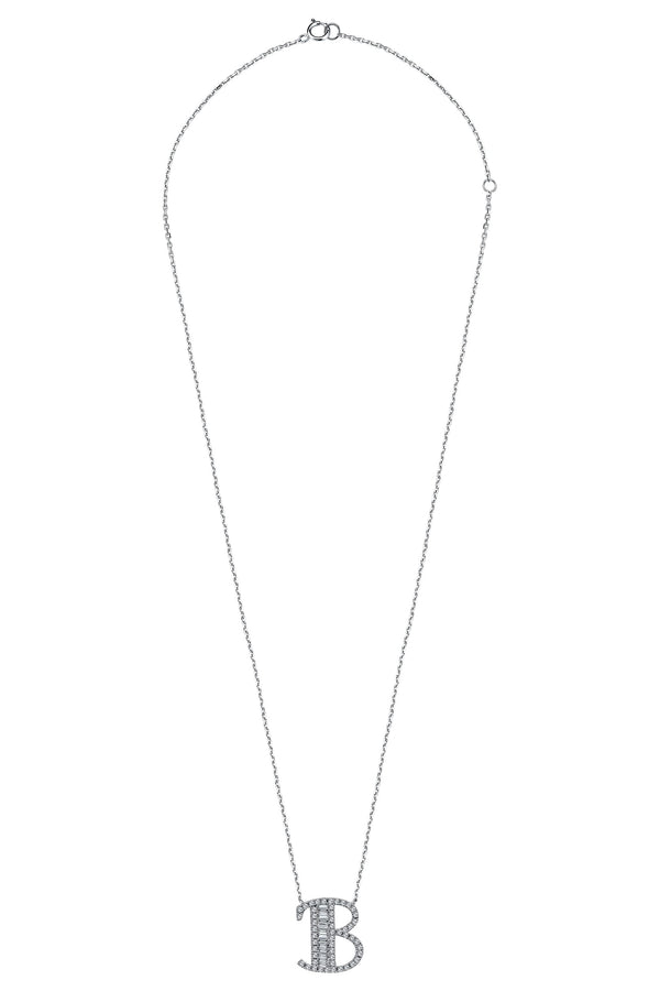 ALPHA "B" NECKLACE