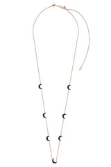 BLACK MOON RIVER NECKLACE