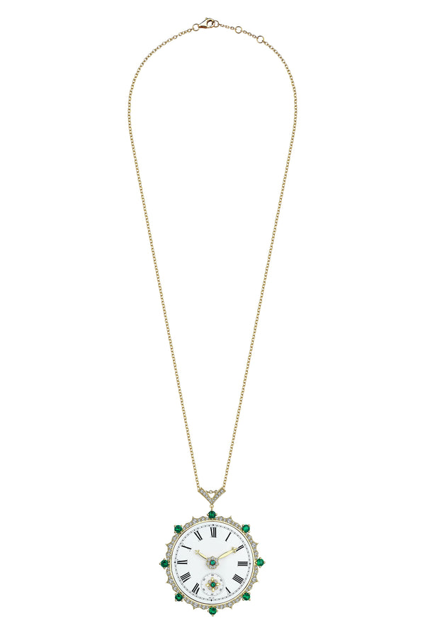 ILLUSION NECKLACE - emerald