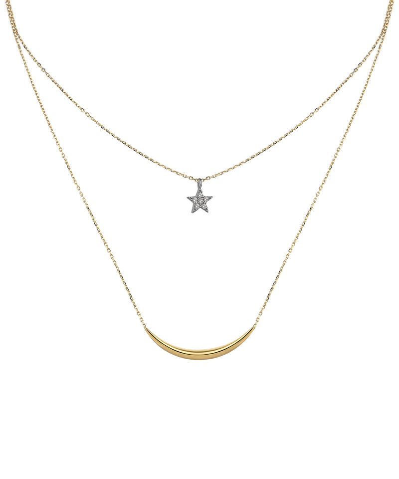 MOON STAR NECKLACE