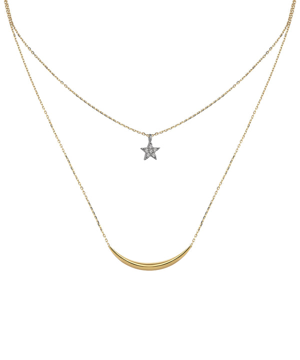 MOON STAR NECKLACE
