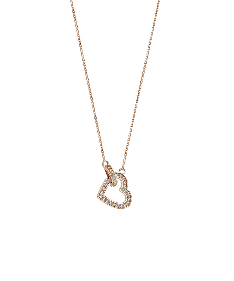 HEART PAVE NECKLACE