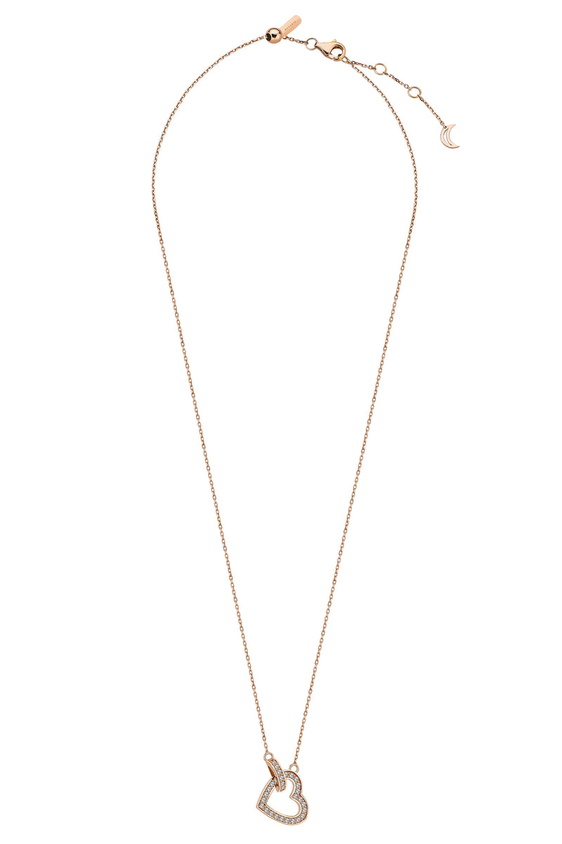 HEART PAVE NECKLACE