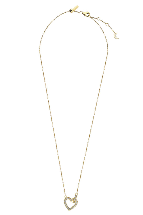 HEART PAVE NECKLACE