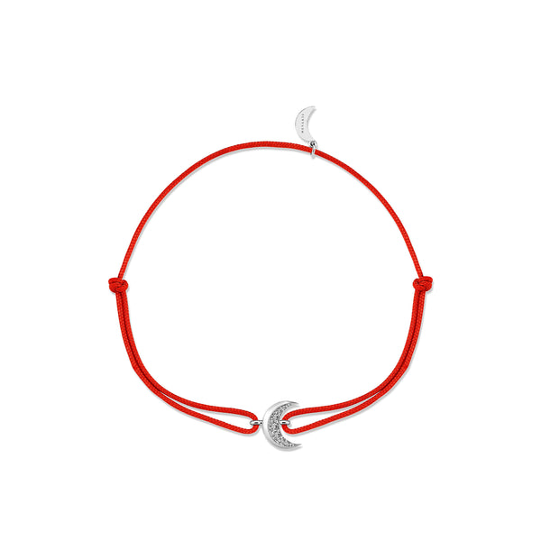 HIGH MOON RED CORD BRACELET