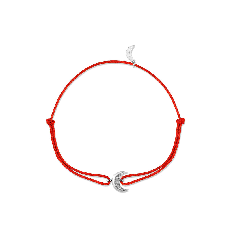 HIGH MOON RED CORD BRACELET