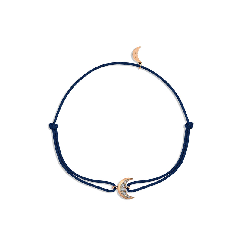 HIGH MOON NAVY CORD BRACELET