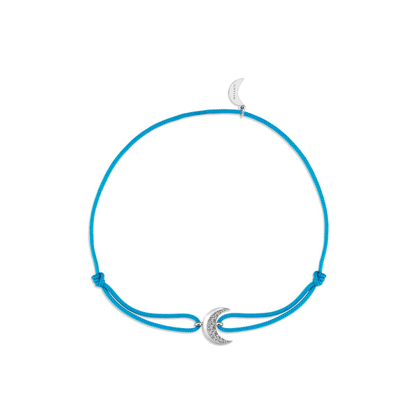 HIGH MOON BLUE CORD BRACELET