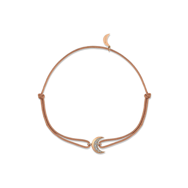 HIGH MOON BEIGE CORD BRACELET