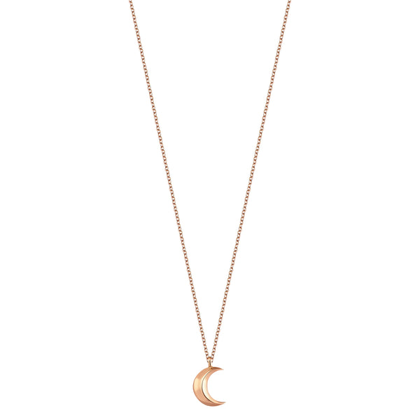 Black Crescent Moon Pendant Chain Fashion Jewellery Necklace Men Woman Gift  UK | eBay