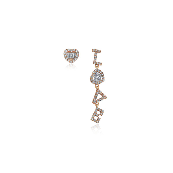 HEART OF LOVE MINI EARRINGS