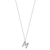 BETA "M" NECKLACE