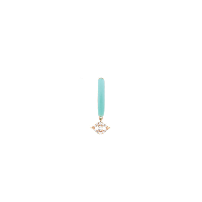 SYMBOLIC EARRINGS IN LIGHT BLUE