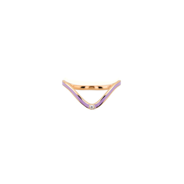 STELLA RING IN LILAC