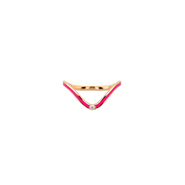 STELLA RING IN NEON PINK