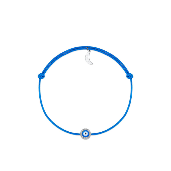 NAZAR BLUE CORD BRACELET