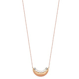 CRESCENT FIVE PEARL PENDANT