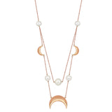 CRESCENT PEARL ESCLAVAGE NECKLACE