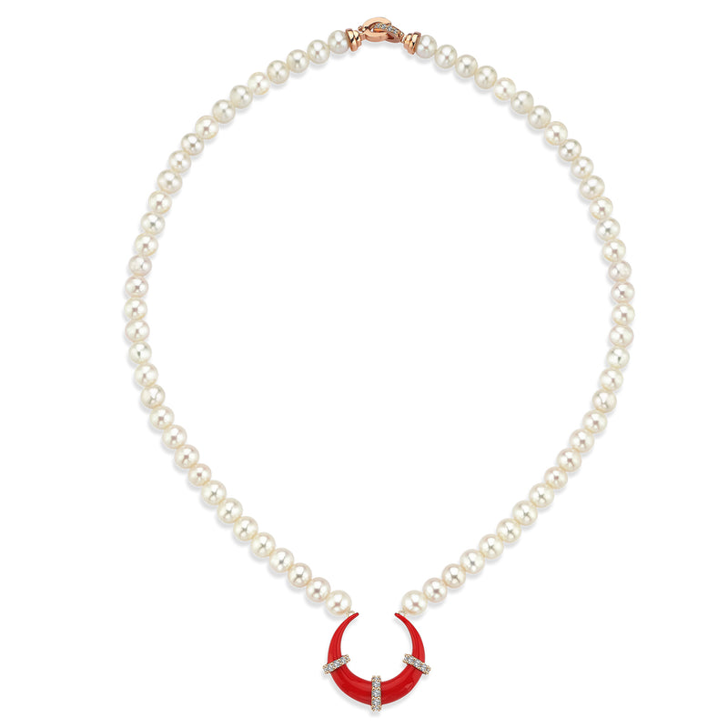 PEARL SELENE NECKLACE